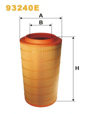 WIX FILTERS 93240e -  Воздушный фильтр